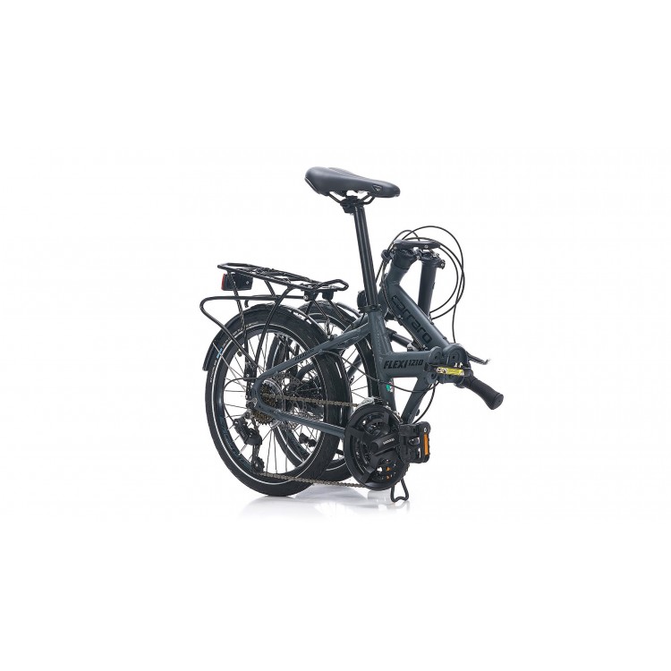 Carraro Flexi 121D 21 Vites 20 Jant Katlanır Bisiklet MAT STORM GRİ-SİYAH