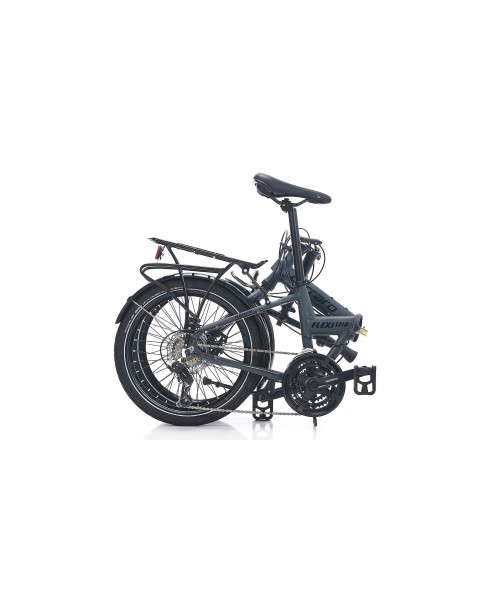 Carraro Flexi 121D 21 Vites 20 Jant Katlanır Bisiklet MAT STORM GRİ-SİYAH