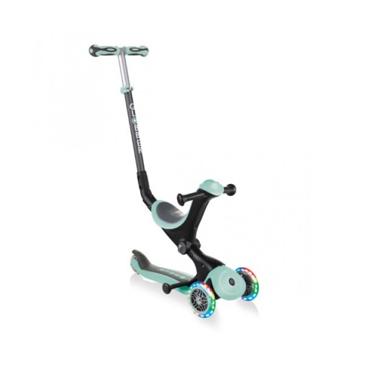 Globber Scooter Globber Go Up Deluxe Mint 3 Tekerlekli Oturaklı Çocuk Scooter IŞIKLI