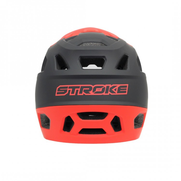 Impact Stroke Full Face Bisklet Kaskı L (59-61cm) Beden Kırmızı