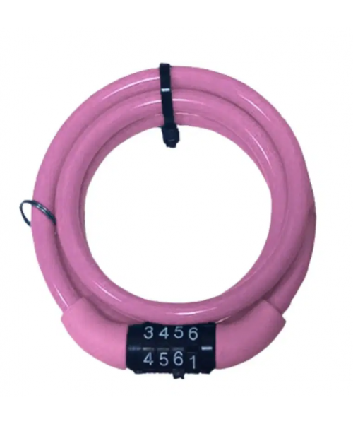 Impact Lukid Bisiklet Şifreli Kilit 8x100 - Pembe