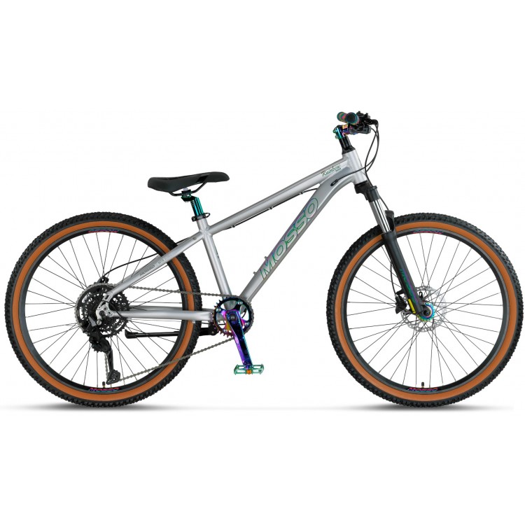 Mosso Rainbow Cues 9v 27,5 Jant Hidrolik Disk Fren Dağ Bisikleti - Mat Silver