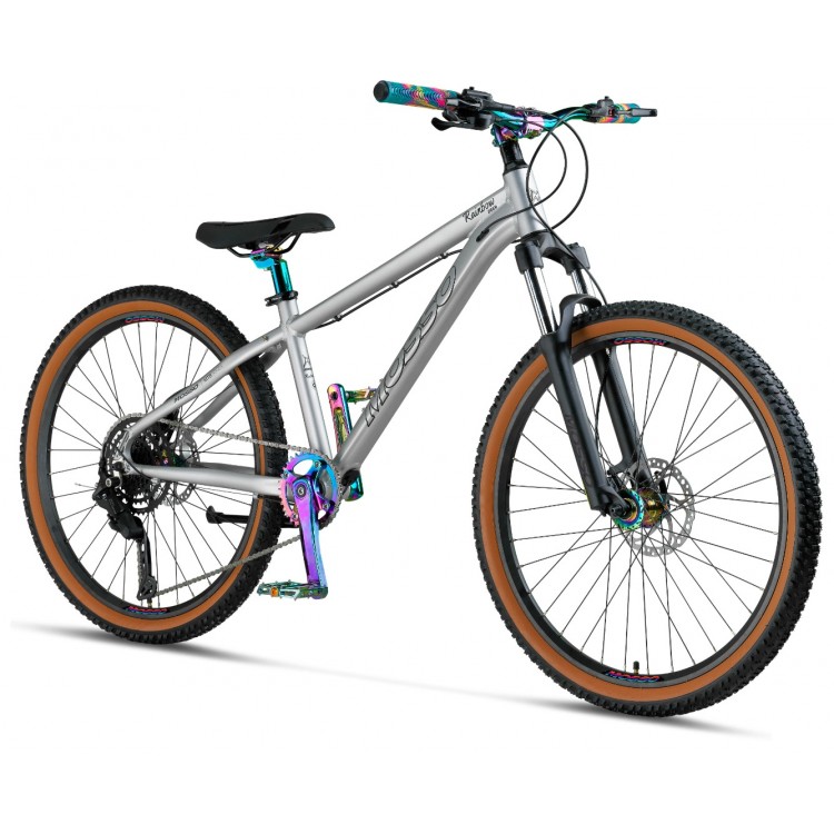 Mosso Rainbow Cues 9v 27,5 Jant Hidrolik Disk Fren Dağ Bisikleti - Mat Silver