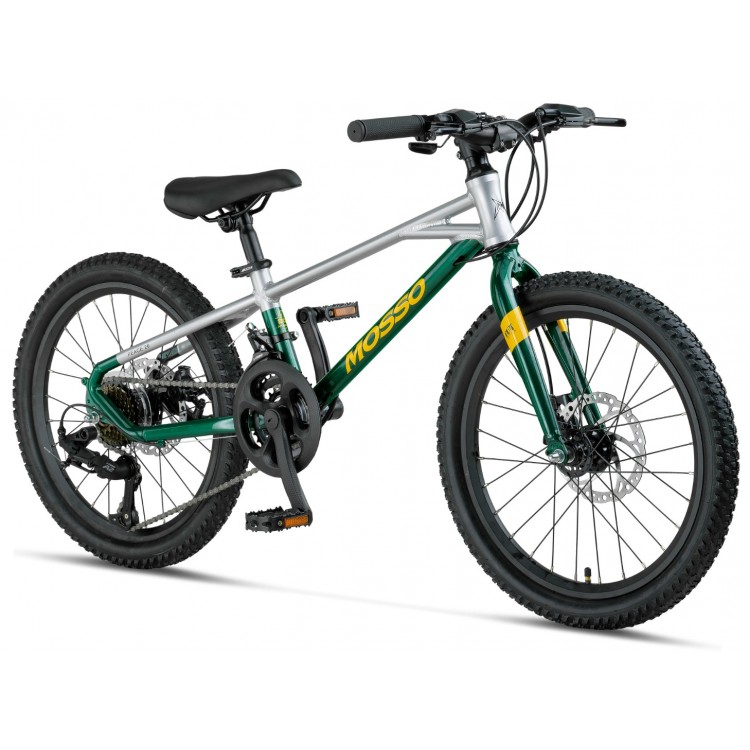 Mosso Demarch 20 Jant Disk Fren Çoçuk Bisikleti - Silver Green