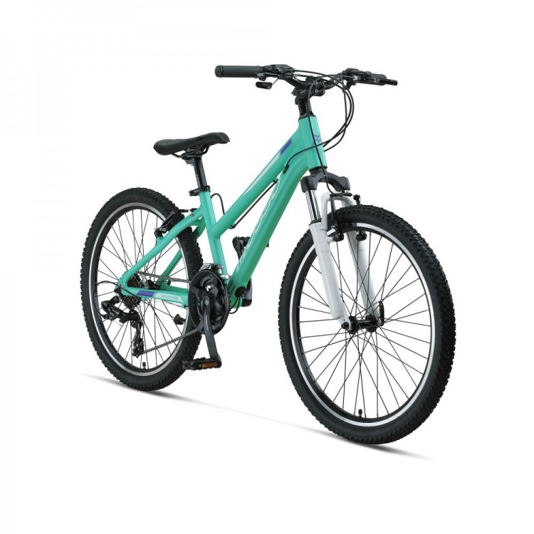 Mosso WildFire V Fren 24 Jant Dağ Bisikleti ( Emeral - Mor )