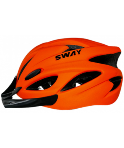 SWAY NBYC N7 Fileli Ayaralanabilir Kask Yetişkin MTB Bisiklet Kaskı Turuncu