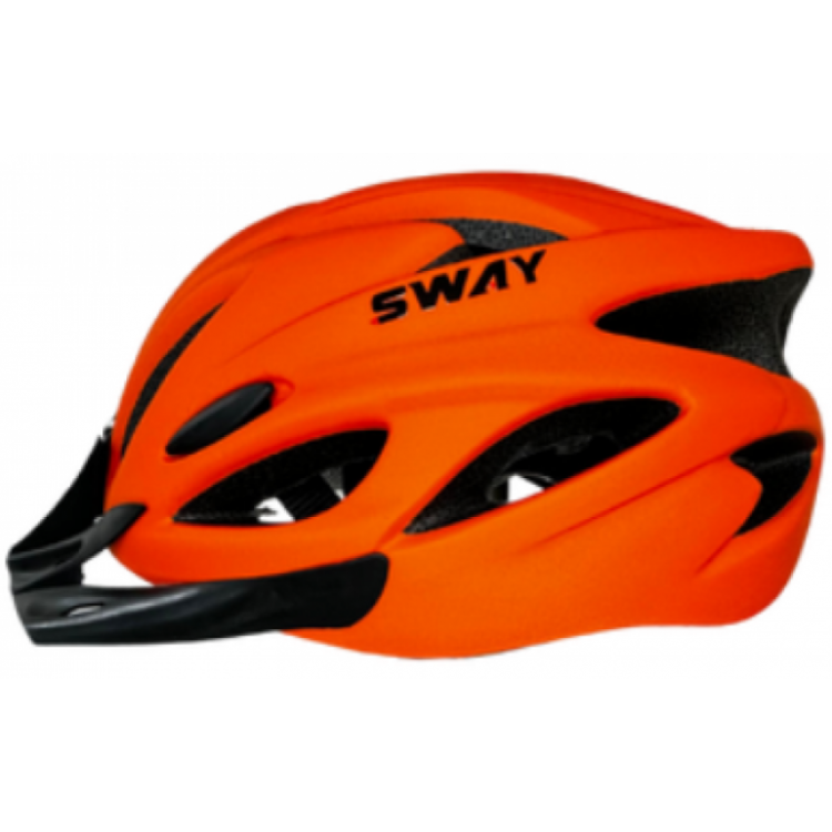 SWAY NBYC N7 Fileli Ayaralanabilir Kask Yetişkin MTB Bisiklet Kaskı Turuncu