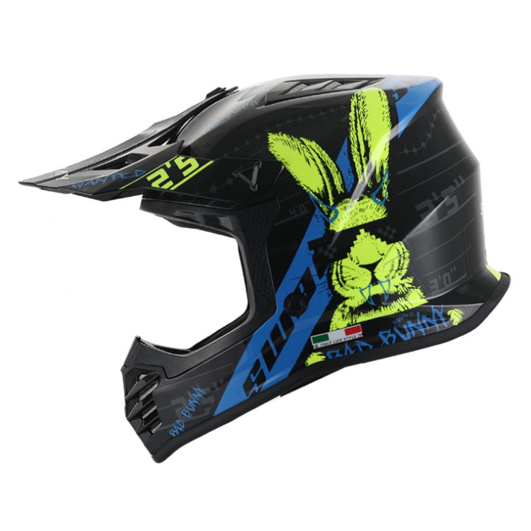 Sway 618 Full Face Cross Kapalı Bisiklet Motosiklet Enduro BUNNY Black Blue Sway 618 Full Face Cross Kapalı Bisiklet Motosiklet Enduro BUNNY Black Blue