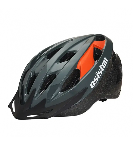 Asistan Cape H70 Bisiklet Kaskı Gri- Turuncu ( M Beden )