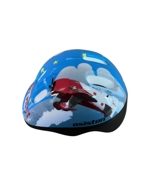 Asistan MV6-2 Çocuk Kaskı - Crazy Pilot Desenli Asistan MV6-2 Çocuk Kaskı - Crazy Pilot Desenli
