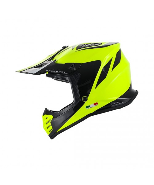 SWAY SW 618 STARDUST Yellow Çocuk Cross Kaskı XL