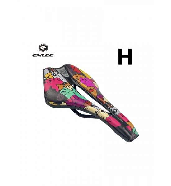 Enlee Bisiklet Koltuğu Mtb Ultrahafif Sele 230G Ergonomik Tasarım Bmx