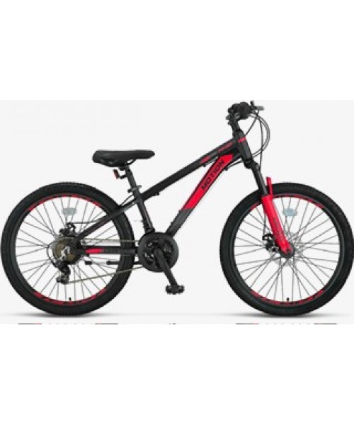 Ümit Motion Disk Fren 24 Jant 21 Vites Dağ Bisikleti Mtb Siyah/Kırmızı