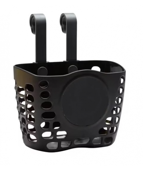 Çocuk Bisikleti Askılı Plastik Ön Sepet Siyah Çocuk Bisikleti Askılı Plastik Ön Sepet Siyah