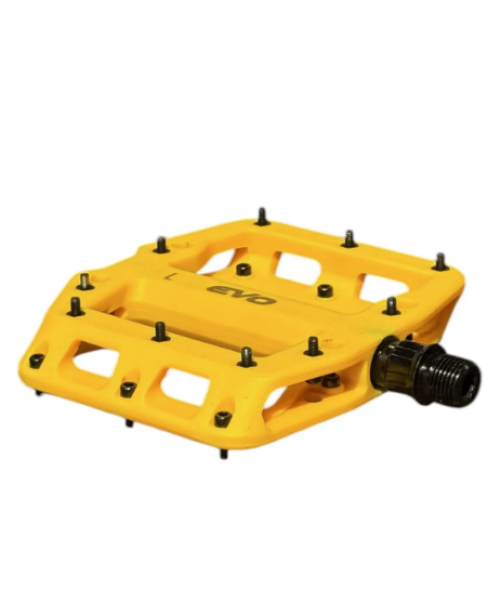 EVO RULMANLI ÇİVİLİ BİSİKLET PEDAL SARI