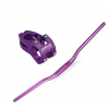 Wake Alüminyum Mor 31.8 780mm Riser Mtb Gidonu + Gidon Boğazı Seti