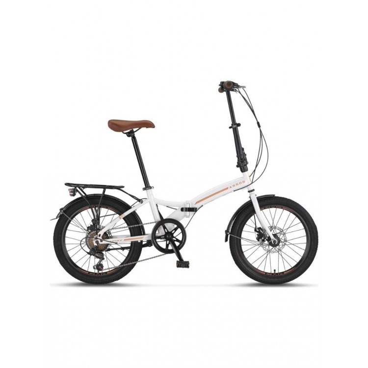 Ümit Assos 2d - 20 Jant 6 Vites Katlanır Bisiklet - Krem Karamel