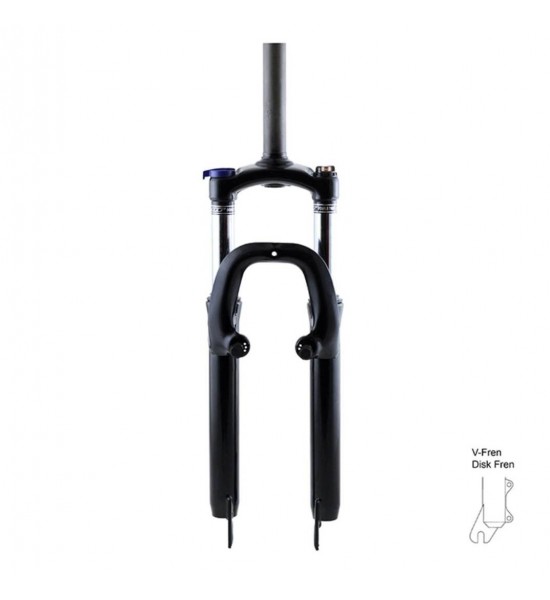 BİSİKLET ÖN AMORTİSÖR MAŞA 26 JANT V FREN DİSK FREN UYUMLU KİLİTLEMELİ