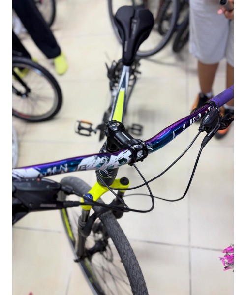 LUNJE 78 cm Rainbow Gidon – Renkli MTB Geniş Gidon | Hafif ve Dayanıklı