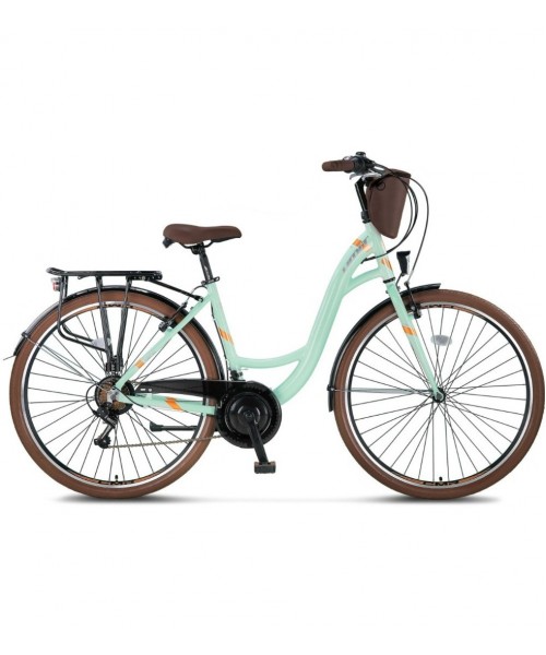 Ümit Valencia - 26'' Jant - Şehir Bisikleti - 43cm (S) Lady Kadro - Mint Yeşil