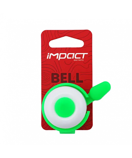 Impact Bell Bisiklet Zili - Yeşil / Beyaz, 