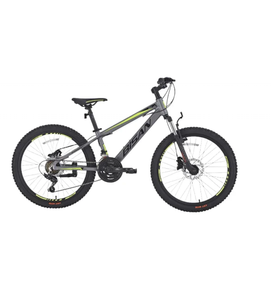 Bisan Cooper 21 Vites 24 Jant Dağ Bisikleti V Fren Füme-Sarı