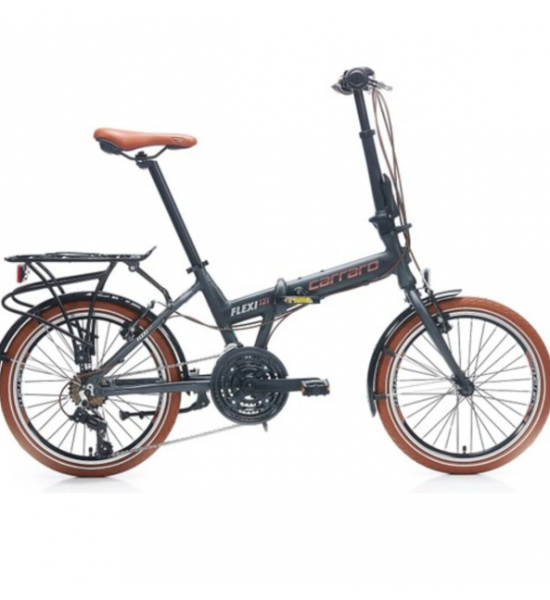 Carraro Flexi 121 V 21 Vites 20 Jant Katlanır Bisiklet - MAT ANTRASİT-GRİ-BAKIR