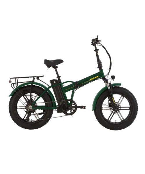Bisan E - Folding F3 - 20'' Jant - Elektrikli Katlanır Bisiklet - Yeşil