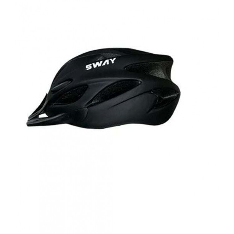 SWAY NBYC N7 Fileli Ayaralanabilir Kask Yetişkin MTB Bisiklet Kaskı Siyah
