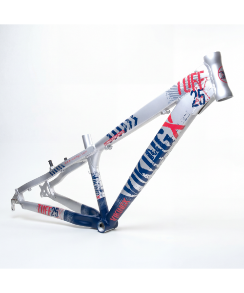 VikingX Tuff X-25 Dirt Jump Kadro Mavi Gümüş – Hafif ve Dayanıklı DJ Frame