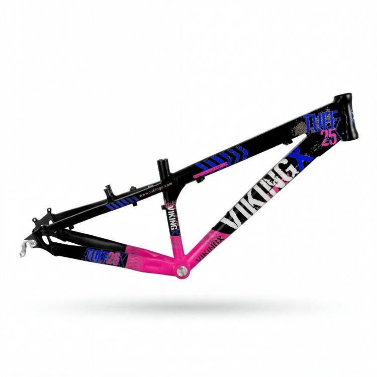 VikingX Tuff X-25 Dirt Jump Kadro Siyah Pembe – DJ Kadro 26 Jant